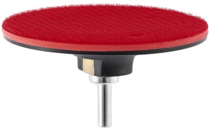 Насадка для дрели и УШМ с липучкой (125x12)